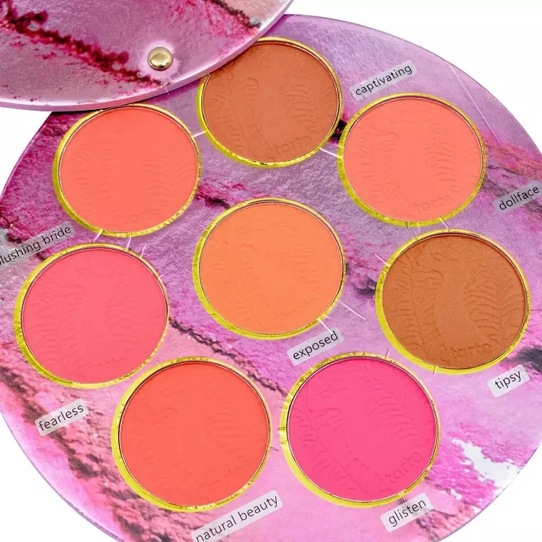 Long lasting waterproof wholesale makeup blusher  palette