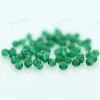 Loose wholesale 2mm green glass beads