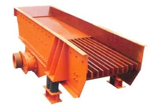 Low power consumption mining vibrating feeder with stable feeding