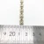 Import LP081 factory supply cheap golden plastic crystal banding accessories strass garment trimming for clothes from China