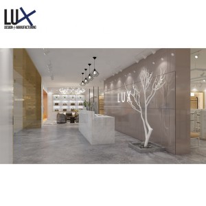 LUX Design Brand New Apparel Equipment Clothes Display Counter For Store Decoration