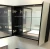 Luxury Black Wall Mounted Wood Bathroom Vanity Cabinet Furniture with Marble Countertop Basin,Mirror Cabinet with Shelves