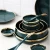 Import Luxury dinnerware gold rim soup salad pasta ceramic food serving bowl set from China