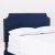 Import Luxury high back velvet fabric bedroom furniture set bed from China