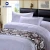 Luxury hotel used sateen linen bed flat or fitted sheet bamboo bed sheet and skirt