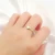 Import Luxury Pure 14k 9k Real Gold Finger Ring Heart Shaped Women Gold Jewelry 9k 14k Solid Gold Rings from China