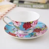 luxury tea cup gift set ceramic coffee cup,  royal drinking tea bone china cup and saucer set