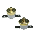 M6 thread copper head thermal switch, M4 temperature limit switch ksd301