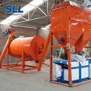 machines to produce tile adhesive, full production line machines for making dry mortar, dry construction mixtures machine best