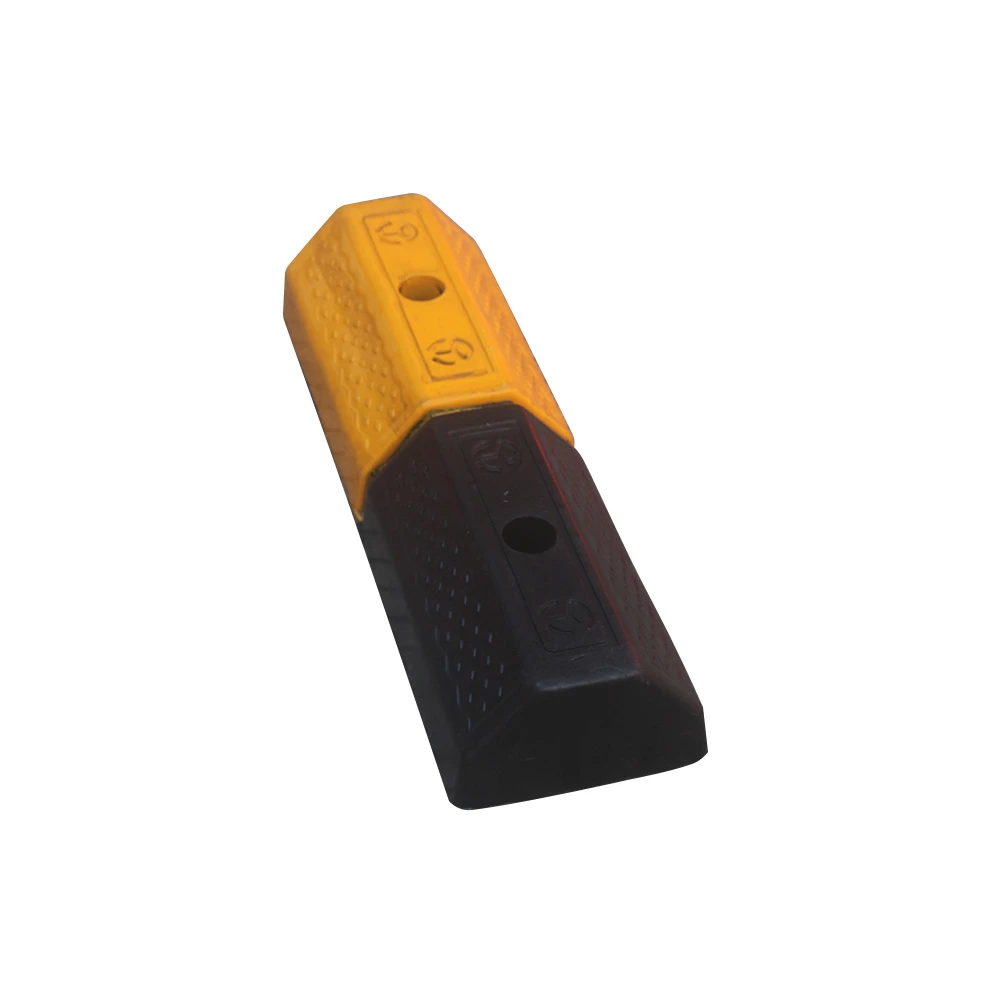 Made In China Car Security System Rubber Curb, Zhejiang Parking Barrier Car Parking Stoppers/