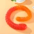 Import Magic Colorful Soft candy Sweet 72cm oversized Earthworm worm shaped fruity jelly Gummy prank Candy snacks shantou candy china from China