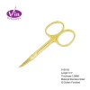 makeup manicure cuticle eyebrow scissors with stainless steel curved blades