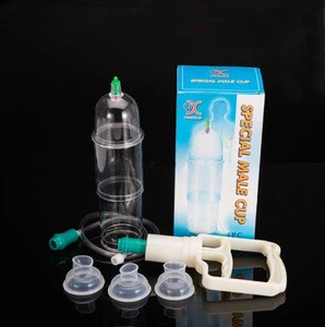 Male moxibustion cupping device suction vacuum cupping