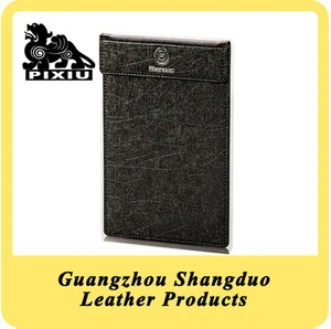 Manufacture Leather Cover Customized Cardboard Memo Note Pad