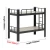 manufacturer Steel tube metal double bunk beds for army or school