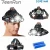 Import Manufacturer Supply Best Good 2* 18650 Battery Powered Three- head High Power Rechargeable LED Zoom Headlamp from China
