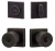 Import Matt Black color high security deadbolt door locks  with zinc material from China