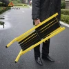MAXPAND Light weight Aluminum Metal Crowd Control Barricade Customized Expandable Movable Steel Gate Security Road Barrier