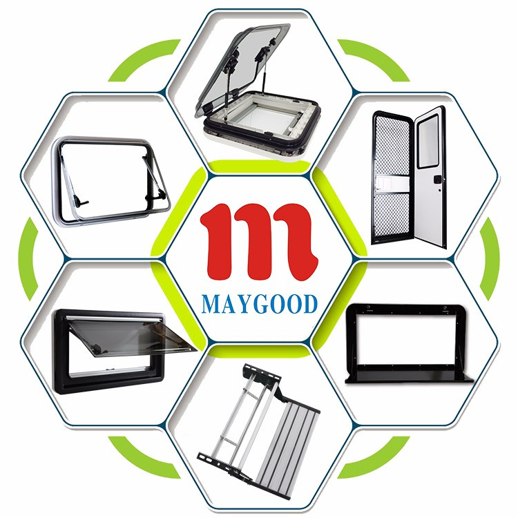Buy Maygood Sx-r70 500x450mm Rv Window Of Round Corner Window And ...