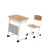 Import MDF waterproof single elementary school desk with chair prices from China
