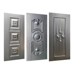 MDQ Stamp Cold Rolling Metal Steel Door Skin Pattern Mould Galvanized Steel Door Sheet
