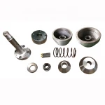 Mechanical gear transmission automatic feeding brake drum disc lathe