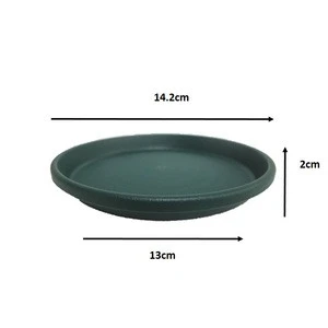 Medium plastic PP potted plant round water tray