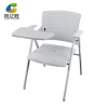 Meeting Training Mesh Chair Conference Folding Writing Chair With Writing Tablet