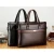 Import Mens Simple Design Smooth Luxury PU Multifunction Business Bags Waterproof Briefcase Leather Laptop Bag from China