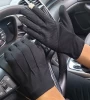 Mens Summer Non Slip Driving Gloves Full Finger Cycling Motorcycle UV Protection Touchscreen Gloves