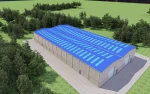 Metal frame structure prefabricated warehouse steel structure building