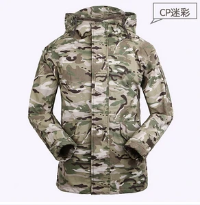 Military style hooded jackets for men pilot coat usa army 101 air force bomber outdoor M65 jacket with fleece