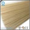 Milky white polyester fiber for being processed broom