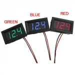 Mini 1 Pcs New Dc 0~30V Led Panel Voltage Meter Digital Display Voltmeter Motorcycle Car