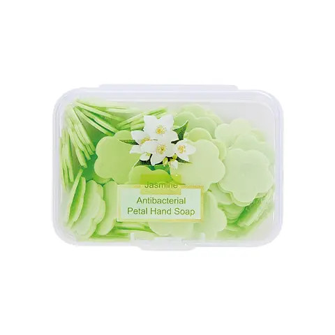 Mini Travel Portable Disposable Soap Paper Dissolving Foam Dry Paper Soap Sheet