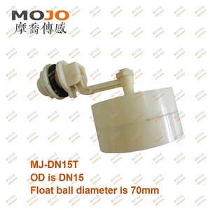 MJ-DN15T Water Tank Plastic Float toilet flush valve ball float check valve