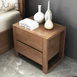 Modern Bedroom bedside table wooden nightstand side table