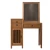 Import Modern bedroom furniture hair dresser makeup dressing table with mirror from China