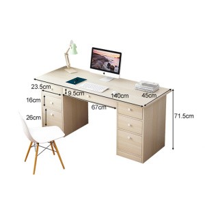 Modern Design Cheap Price Simple Studying Table Computer Desk With Drawers