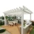 Import Modern outdoor waterproof aluminum louver pergola arches arbours pergolas for garden outdoor from China