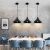 Import modern single E27 metal chandeliers pendant lights new design  home decorative  lighting fixtures from China