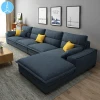 Modern Style Home Furniture Set Factory Wholesale Sofa New Hot Sale Living Room Fabric Sofa With Solid Wood Frame