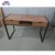 Import Modern Wood and Metal Two Drawers Computer Desk Study Writing Desk  PC Laptop for Home Office Table from China