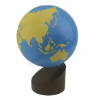 Montessori education equipment of globe geography