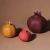 Import Morandi Color Porcelain Pomegranate Decoration Living Room Decoration Ceramic Vase from China
