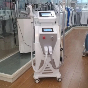 Most popular IPL OPT SHR hair removal laser skin care cleaning cooling RF beauty equipment