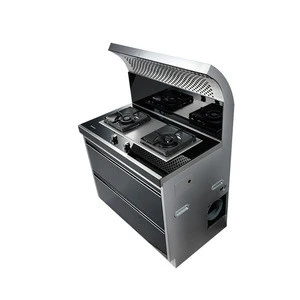 Multifunction integrated stove free standing stove with disinfection cabinet