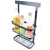 Import Multifunction New Style Wall Mounted  Type  Free-Punch Stainless Steel Kitchen Storage Spice Rack from China