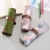 Import multifunction trendy soft cartoon print jute cylindrical folding pencil roll up bag girly fabric pencil case for girls from China