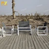 MX garden waterproof modern metal aluminum outdoor garden sofa